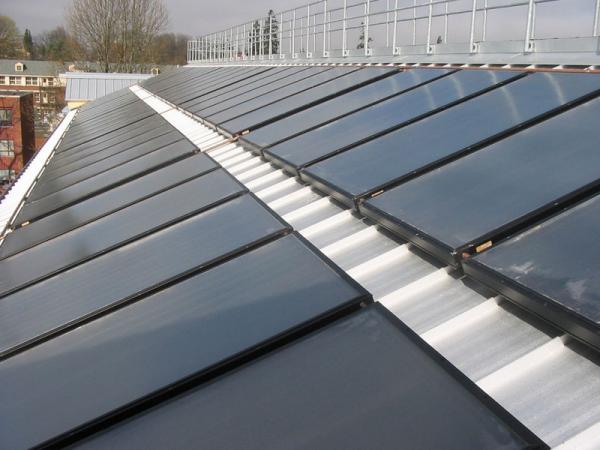 solar collector copper_colored_metal_roof_secc_ce_solar_keymark