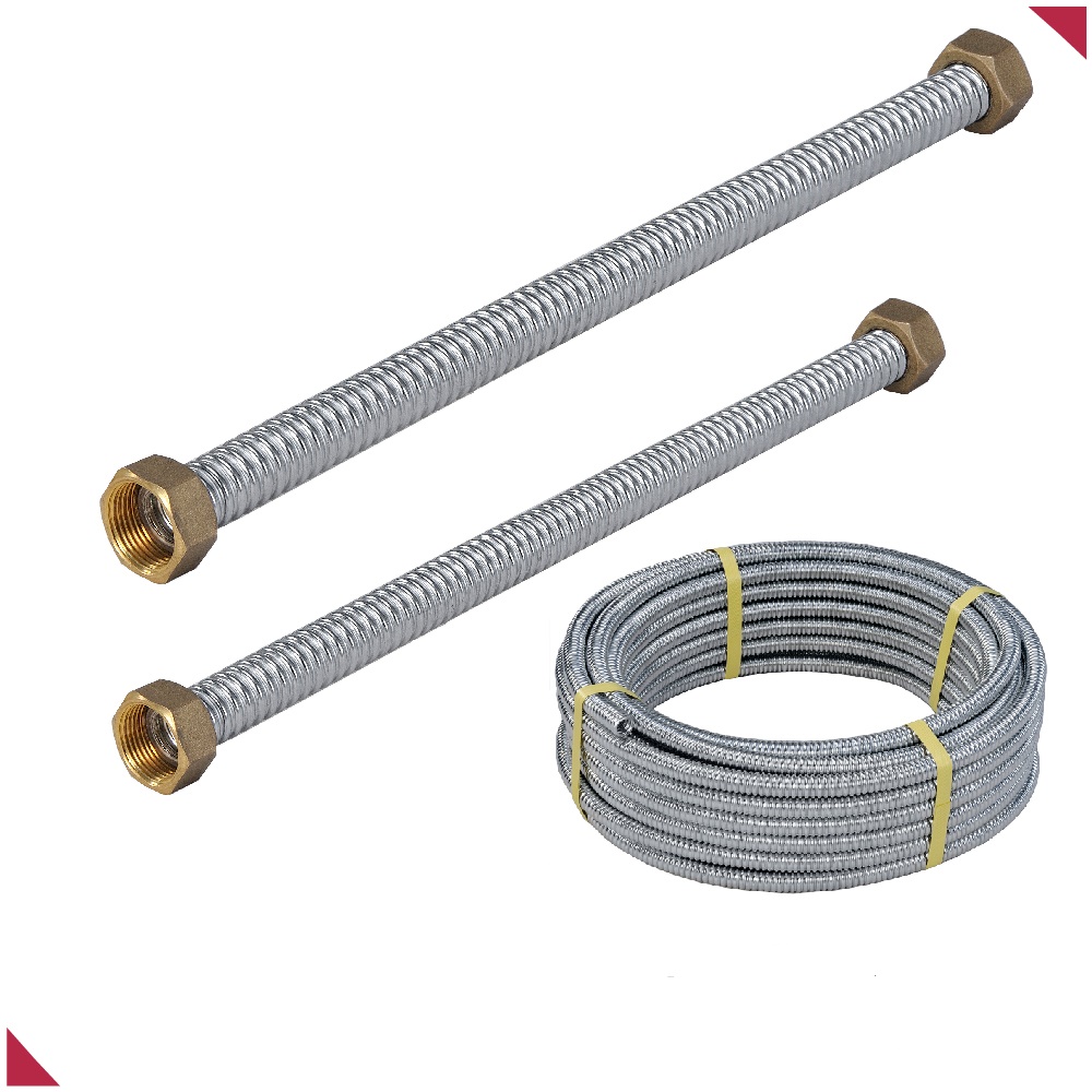Food Grade SUS304 SUS316L Corrugated Pipe Detail