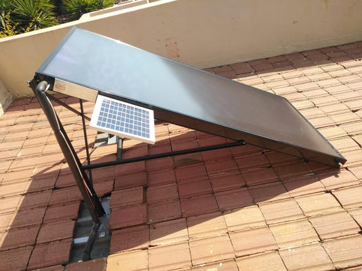 flat panel solar geyser retrofit kit