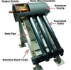 Pressurized evacuated tube solar collector