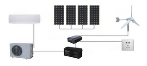 Pure DC Off Grid Solar Air Conditioner