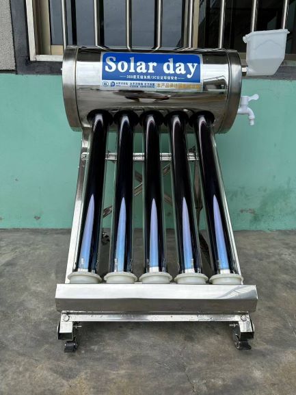 mini solar water heater with tank