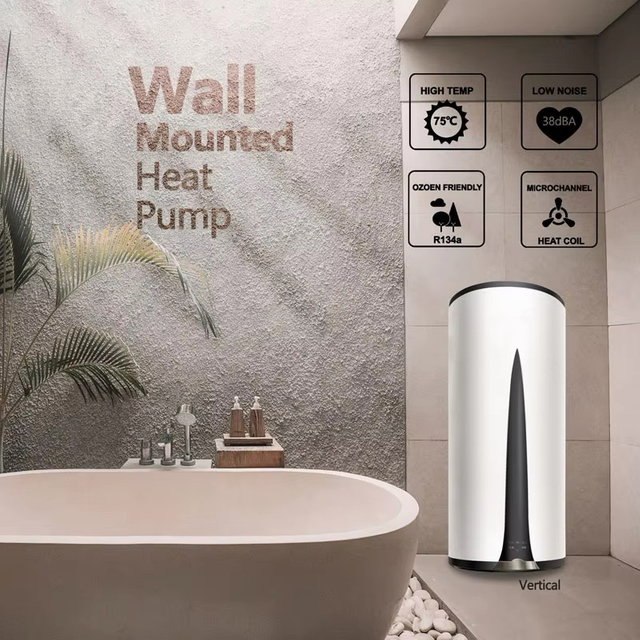 60liter/ 80liter/ 100L wall mount heat pump