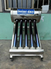 mini 20liter portable solar water heater with 5 evacuated tubes 
