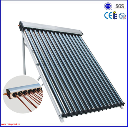 47/1500 evacuated tube u pipe solar collector 