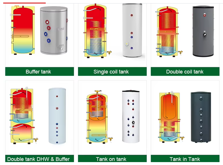 Heating&Cooling 2-in-1 Hot Water Tank