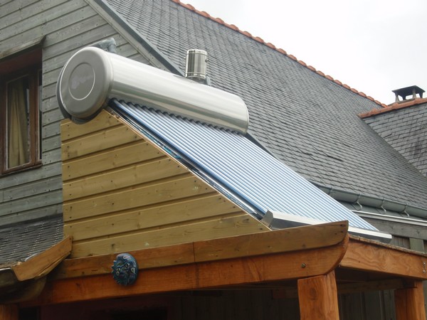 hybrid solar electric water heater