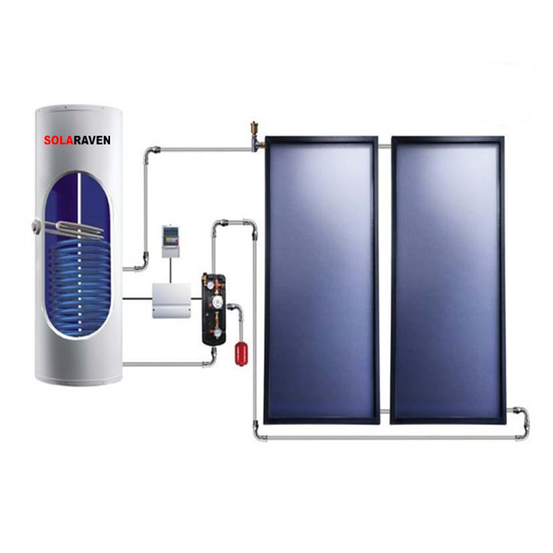 300L Pressurized split solar water heater system for villas