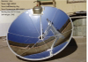 parabolic reflector solar cooker