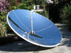 parabolic reflector solar cooker
