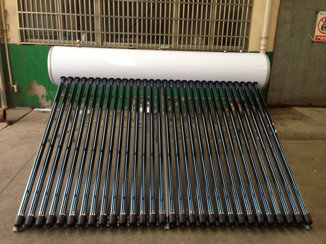 300liter pressurized compact heat pipe solar water heater
