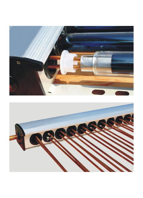 47/1500 evacuated tube u pipe solar collector